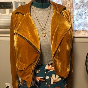 Forever 21 Ginger Velvet Jacket